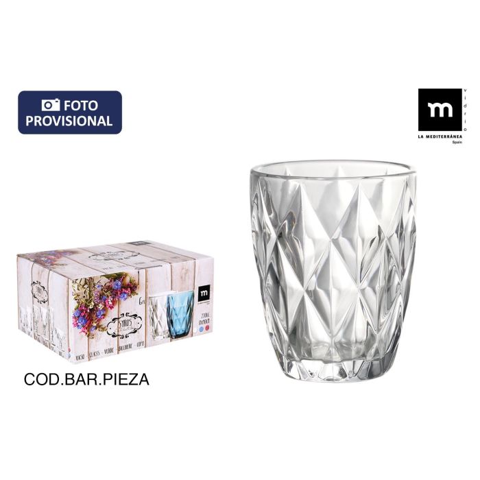 Vaso Syros 270 cc transparente - La Mediterranea (48 Unidades) Vaso Syros 270 cc transparente - La Mediterranea (48 Unidades)