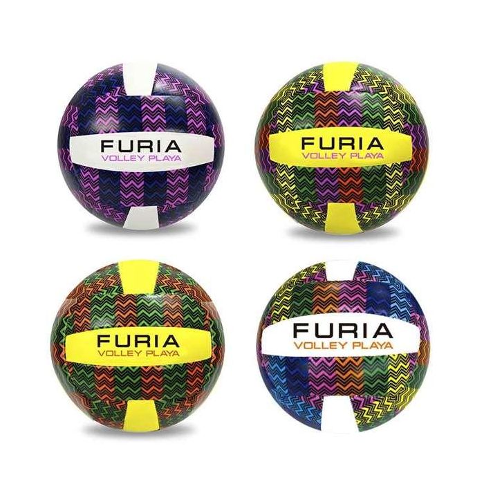 Balón volley playa furia 230mm, tacto suave - modelos surtidos 2