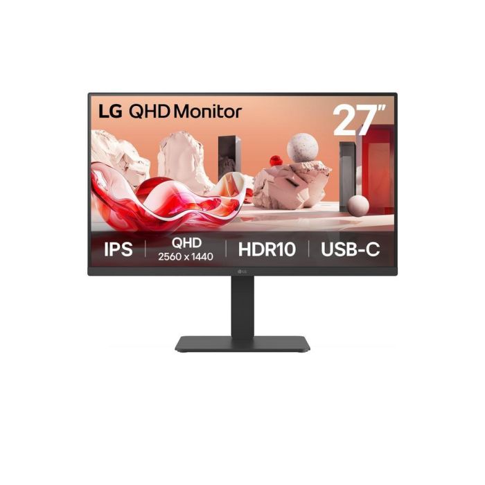LG Monitor 27BA65QB 27 Pulgadas Wide Quad HD LED 2560 x 1440 Pixeles Negro 1