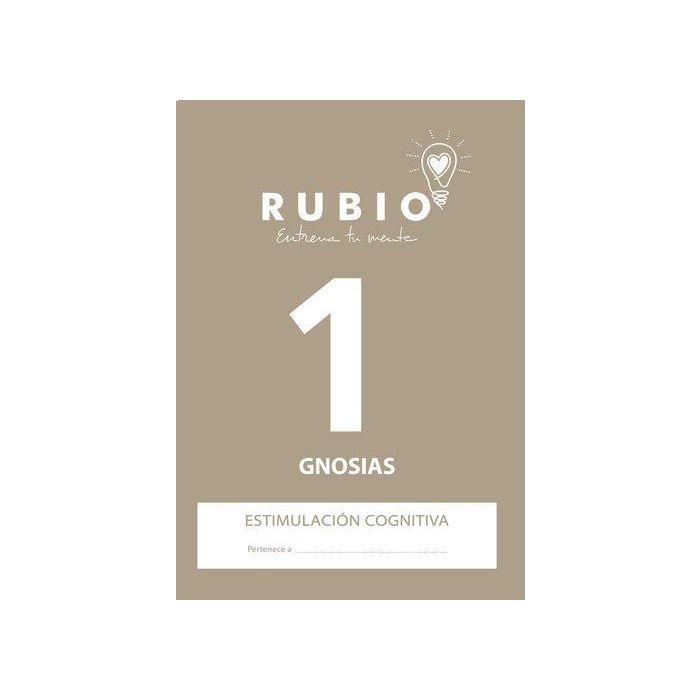 Cuaderno Rubio A4 Estimulacion Cognitiva Gnosias Nº 1 5 unidades