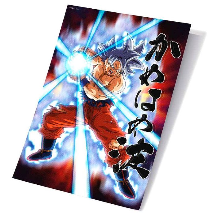 SD TOYS Poster 3D Universal Survival Goku Dragon Ball Super 40x60cm PVC