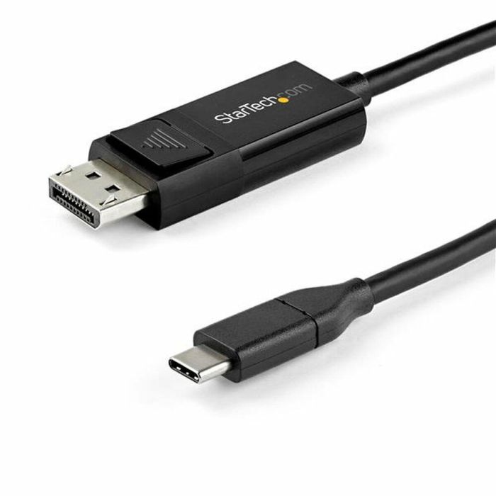 Adaptador USB C a DisplayPort Startech CDP2DP142MBD (2 m) Negro 3 Adaptador USB C a DisplayPort Startech CDP2DP142MBD (2 m) Negro 3