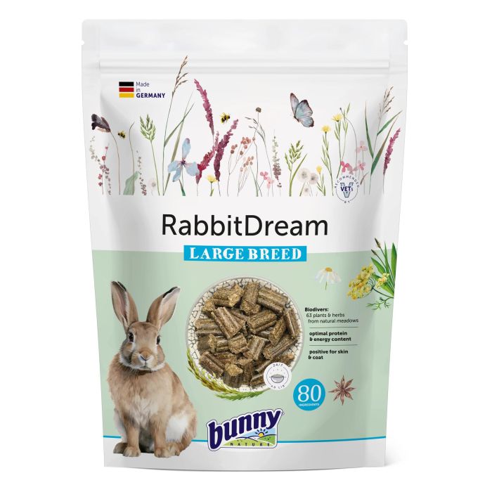 Bunny Nature Alimento Sueño Conejo Razas Grandes 1,5 kg