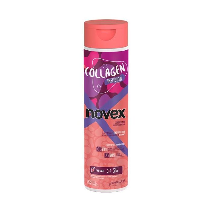 Novex Collagen Infusion Acondicionador 300ml - Colágeno Vegetal para Cabello Fino y Dañado Novex Collagen Infusion Acondicionador 300ml - Colágeno Vegetal para Cabello Fino y Dañado