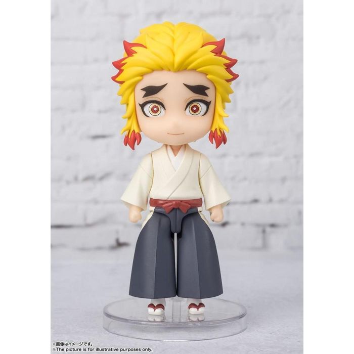 Tamashii Nations Figura Senjuro Rengoku Demon Slayer Kimetsu No Yaiba Figuarts Mini 1