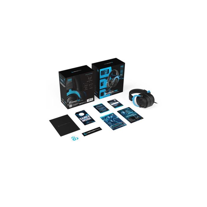 Auriculares Newskill NS-HS-SYLVANUSPRO Negro/Azul 3 Auriculares Newskill NS-HS-SYLVANUSPRO Negro/Azul 3