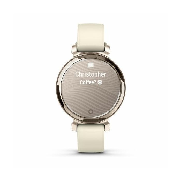 Garmin GAR0753759324711 Reloj Conectado Lily 2 - Caja Oro Crema, Correa Blanco Coco, 25,4 x 21,3 mm 3