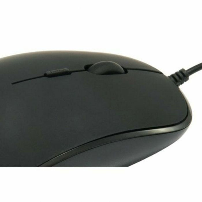 Conceptronic Ratón Óptico USB Regas01B con Interruptor DPI 800/1000/1200 y Diseño Ergonómico para Diestros y Zurdos 19