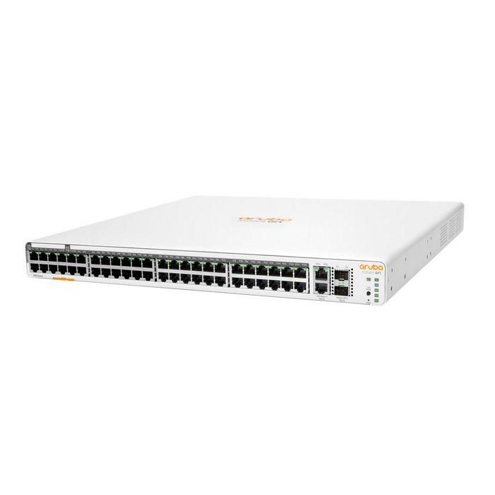 Hewlett Packard Enterprise Aruba Instant On 1960 48G 40p Class4 8p Class6 PoE 2XGT 2SFP+ 600W Switch Gigabit PoE Apilable Gestión Inteligente para PYMES 1