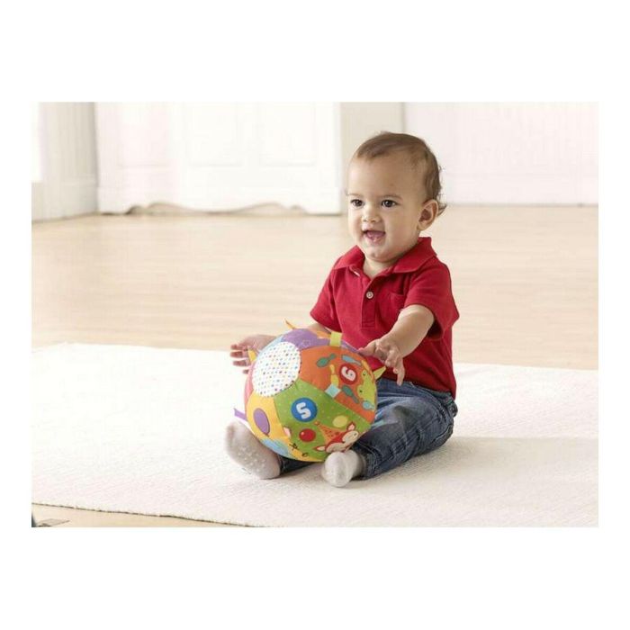 Vtech Pelota Cantarina Interactiva 18 cm, con 15 Melodías y 5 Canciones, Texturas. Para Bebés de 3 a 24 Meses. Pilas Incluidas. 6 Vtech Pelota Cantarina Interactiva 18 cm, con 15 Melodías y 5 Canciones, Texturas. Para Bebés de 3 a 24 Meses. Pilas Incluidas. 6