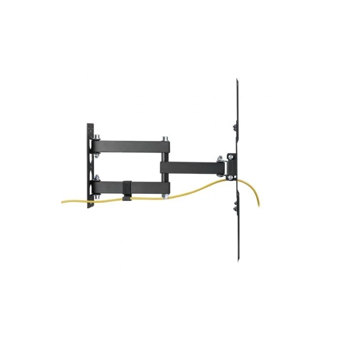 Aisens WT55TSE-153 Soporte de Pared Giratorio e Inclinable para TV de 23-55 Pulgadas, Carga Máxima 30kg, Negro