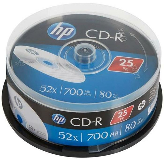 CD-R HP 700 MB 52x (8 Unidades) 1 CD-R HP 700 MB 52x (8 Unidades) 1