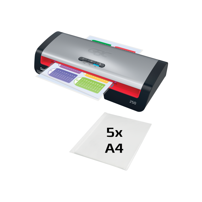 Plastificadora Modelo 250 Din A4 Color Plata Gbc 4410070Eu 0 Plastificadora Modelo 250 Din A4 Color Plata Gbc 4410070Eu 0