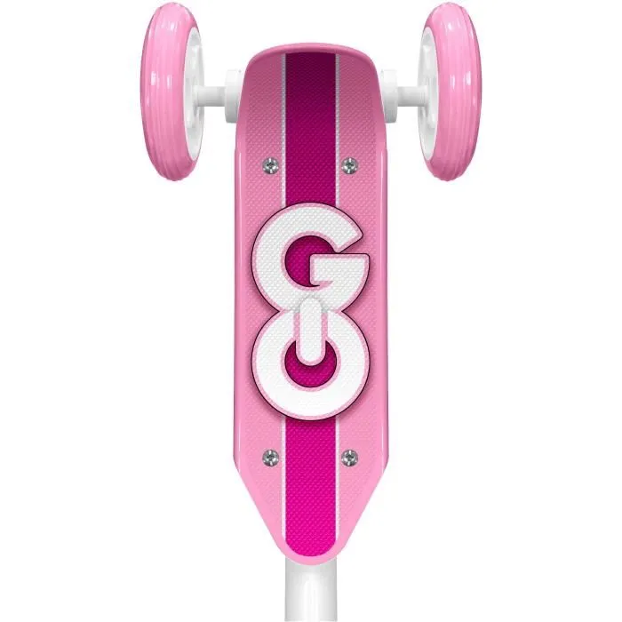 Stamp Patinete 3 Ruedas SKIDS CONTROL Rosa Control de Derrapes Niños 3+ Años Altura Ajustable 2