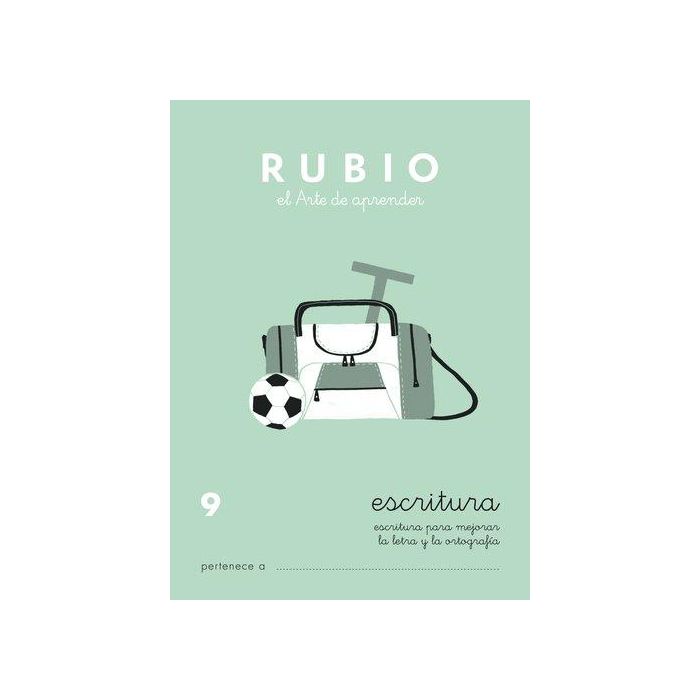 Cuaderno Rubio A5 Escritura Nº 9 (+8 Años) (Set de 10)