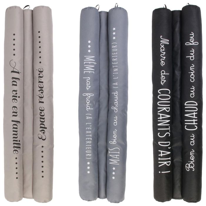 Home Deco Factory Burlete O Cojín Puerta Doble Aislamiento Anti Corrientes Mantiene Calor Aísla Ruido 80x20x7 cm 2 Home Deco Factory Burlete O Cojín Puerta Doble Aislamiento Anti Corrientes Mantiene Calor Aísla Ruido 80x20x7 cm 2