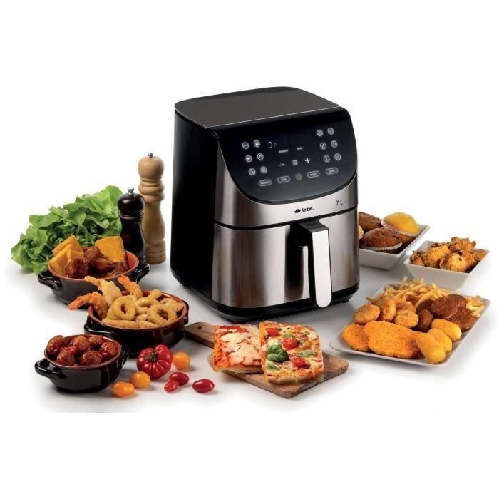 Ariete 4628 Freidora de Aire Saludable XXL Digital Táctil 11 Programas Cocina con 80% Menos Grasa 3 Ariete 4628 Freidora de Aire Saludable XXL Digital Táctil 11 Programas Cocina con 80% Menos Grasa 3