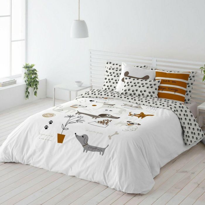 Funda Nórdica Panzup Dogs Cama de 180/190 (260 x 220 cm) 4 Funda Nórdica Panzup Dogs Cama de 180/190 (260 x 220 cm) 4