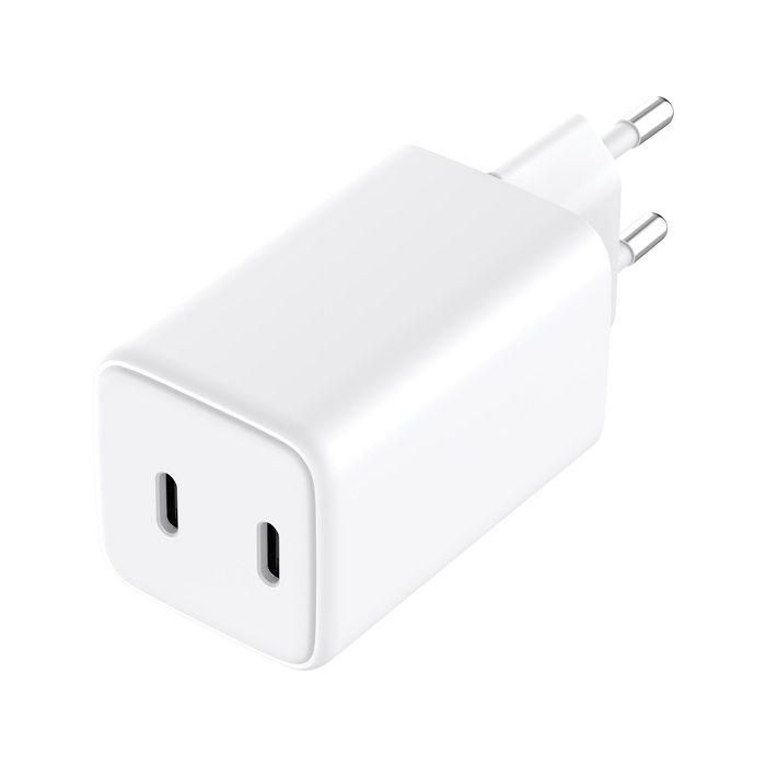 Sandberg AC Charger Dual USB-C PD65W EU 1 Sandberg AC Charger Dual USB-C PD65W EU 1