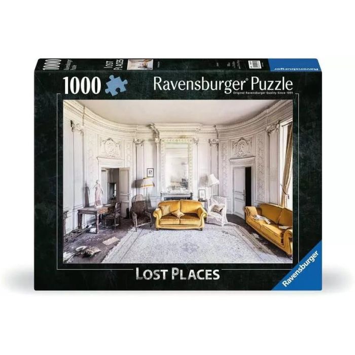 Ravensburger 12000179 Puzzle de 1000 piezas Lost Places White Room, para adultos y niños