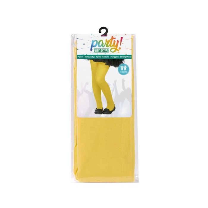 Pantys Amarillo para Niño - Talla Única, Ideal para Disfraces o Eventos Escolares 1 Pantys Amarillo para Niño - Talla Única, Ideal para Disfraces o Eventos Escolares 1