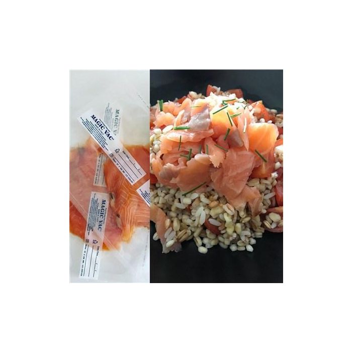 Magic Vac ACO1026 Pack de 2 Rollos de Bolsas de Vacío 20cm x 6m para Alimentos 2