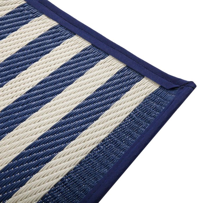 Alfombra Picnic Blue Stripes Versa 90X1CM (2 Unidades) 3 Alfombra Picnic Blue Stripes Versa 90X1CM (2 Unidades) 3