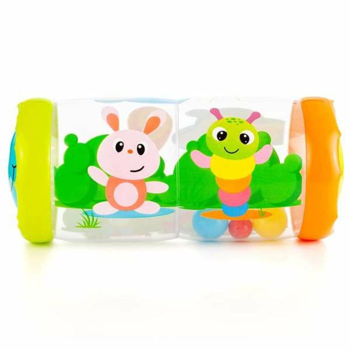 Activity roller. tubo de plastico hinchable y transparente. el bebe podrá gatear y pasar las bolitas de un lado a otro. 4