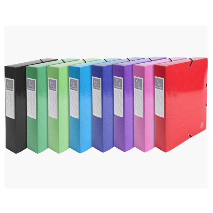 Exacompta Carpeta de proyecto Iderama Cartón Lustrado Plastificado DIN A4 Lomo 60 mm Colores Surtidos 1 Exacompta Carpeta de proyecto Iderama Cartón Lustrado Plastificado DIN A4 Lomo 60 mm Colores Surtidos 1