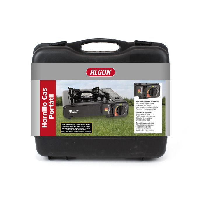 Hornillo de Gas Portátil Algon BBQ (3 Unidades) 2 Hornillo de Gas Portátil Algon BBQ (3 Unidades) 2