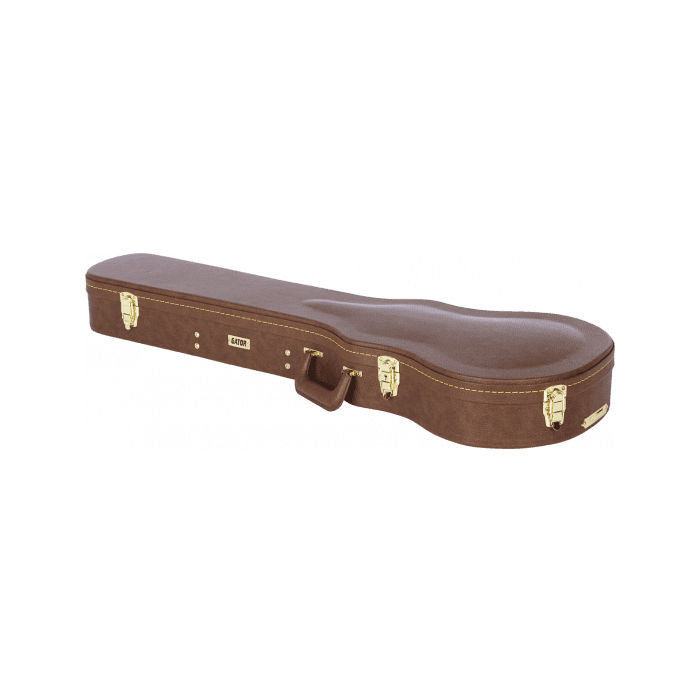 Gator Estuche Guitarra Eléctrica Les Paul Marrón Deluxe 1