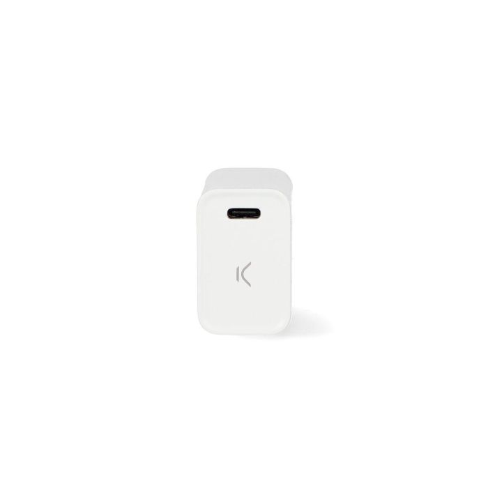 Cargador USB KSIX Blanco 9