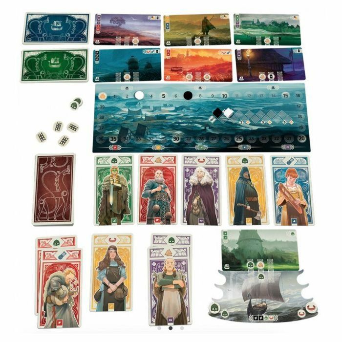 Asmodee Knarr Juego de Estrategia Tablero Familiar 1