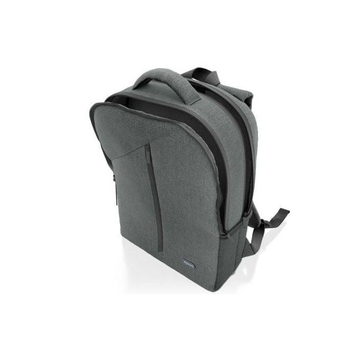 Aisens Mochila Premium para Portátil de 15.6" Gris - Espacio Amplio, Protección Extra y Diseño Multifuncional 2