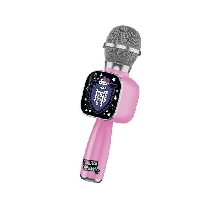 Microfono bluetooth monster high con melodias y entrada usb 24,8x6,4x5,6cm 1