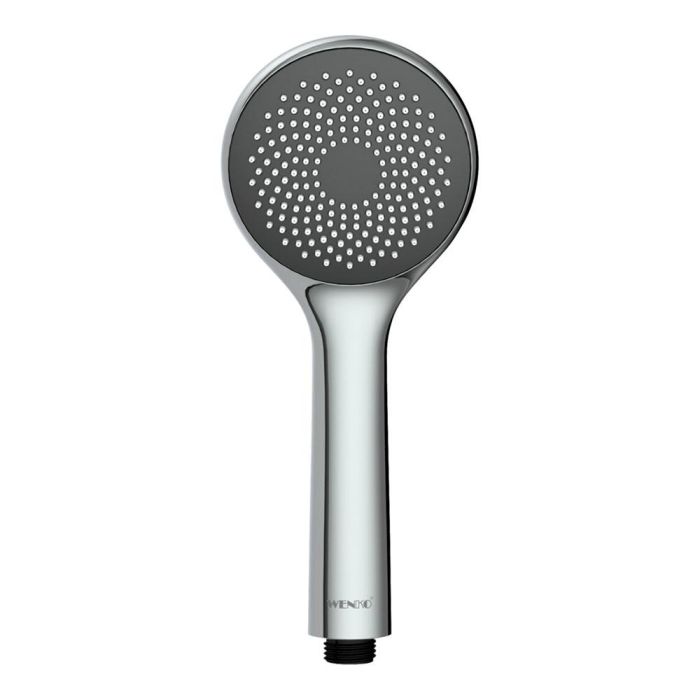 Wenko Mango de ducha Watersaving Ahorro de Agua 1 Función Conexión Universal ½" ABS 9,5 x 9,5 cm