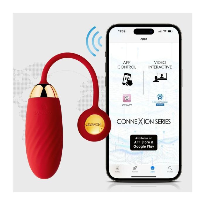 Vibrador Svakom Rojo 16 Vibrador Svakom Rojo 16