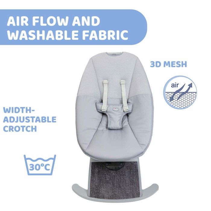 Hamaca para Bebé Chicco 08079890160000 Negro Gris 8