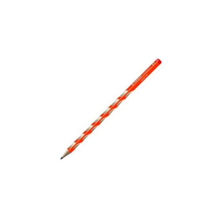 Stabilo Easygraph Lapiz Diestros 322 Hb Naranja -12U-