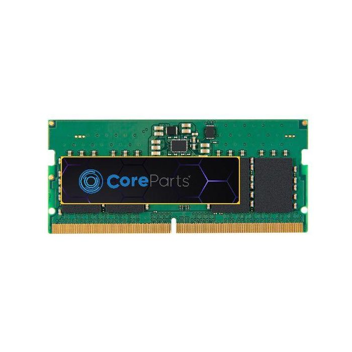 CoreParts 32GB Memory Module, DDR5 PC5-41600, 5200 Mhz, 262-pin SO-DIMM CoreParts 32GB Memory Module, DDR5 PC5-41600, 5200 Mhz, 262-pin SO-DIMM