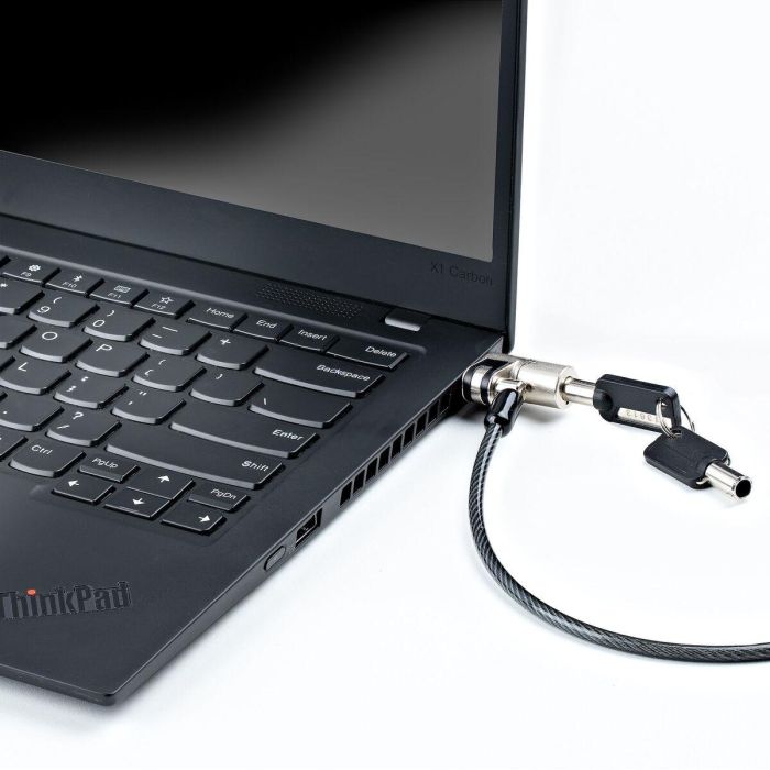 Cable de Seguridad Startech NANOK-LAPTOP-LOCK 2 m 5 Cable de Seguridad Startech NANOK-LAPTOP-LOCK 2 m 5