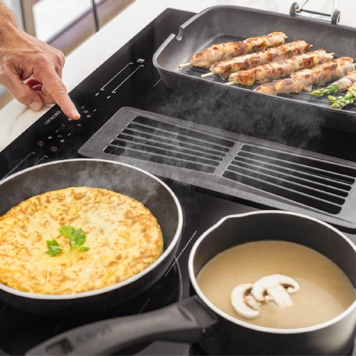 Placa de Inducción con Extractor integrado Cecotec Bolero Squad IH 4800 TotalFlex80 7400 W 7 Placa de Inducción con Extractor integrado Cecotec Bolero Squad IH 4800 TotalFlex80 7400 W 7