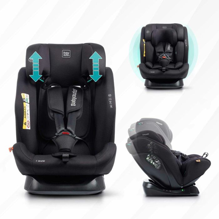 Babyauto Silla de Coche LOLO IBELT BAB8435593703465 Grupo 0/1/2/3 I-Size 40-150 cm Reclinable Negro con Reductor 6 Babyauto Silla de Coche LOLO IBELT BAB8435593703465 Grupo 0/1/2/3 I-Size 40-150 cm Reclinable Negro con Reductor 6