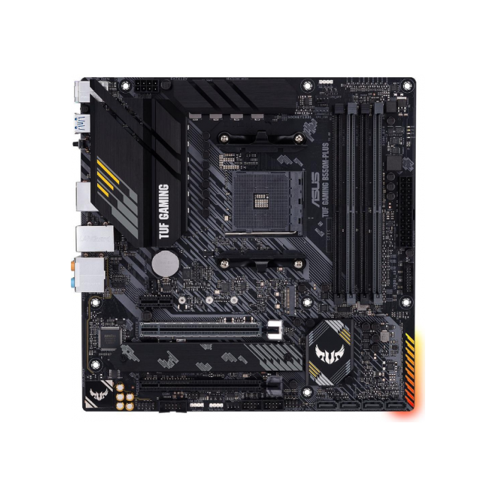 ASUS TUF GAMING B550M PLUS Zócalo AM4 Micro ATX AMD B550 4 ASUS TUF GAMING B550M PLUS Zócalo AM4 Micro ATX AMD B550 4