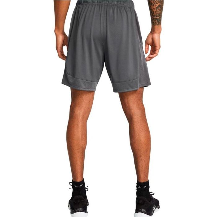 Pantalones Cortos Deportivos para Hombre Under Armour Tech Gris oscuro 15-16 Años 1