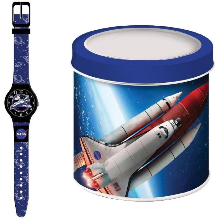 Reloj Infantil NASA NASA - TIN BOX (Ø 33 mm)