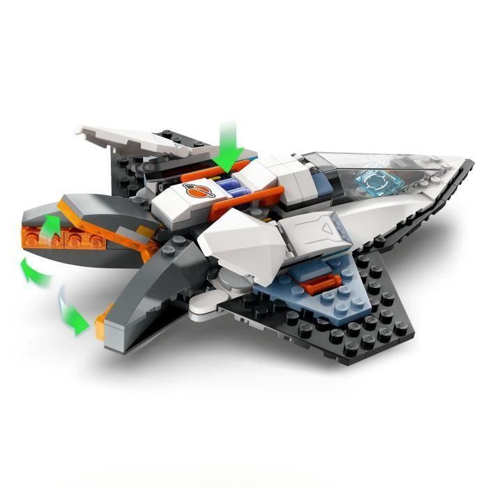 LEGO 60430 City Nave Espacial Interestelar, Juguete Espacial para Niños 6+ Años, Set Construcción Creativo con Minifiguras 2 LEGO 60430 City Nave Espacial Interestelar, Juguete Espacial para Niños 6+ Años, Set Construcción Creativo con Minifiguras 2