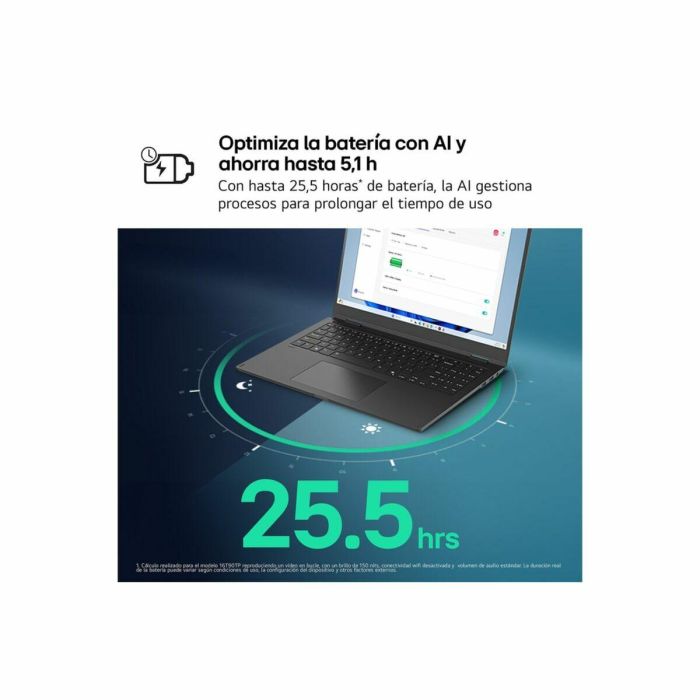 Laptop LG 16Z90TS-G.AU99B 16" 32 GB RAM 1 TB SSD 6 Laptop LG 16Z90TS-G.AU99B 16" 32 GB RAM 1 TB SSD 6