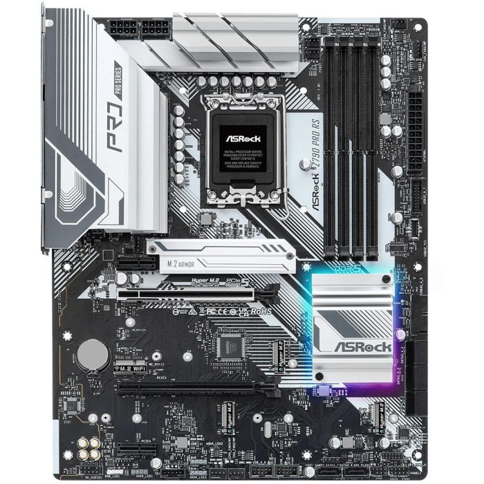 ASRock Z790 PRO RS Placa Base Intel LGA 1700 DDR5 para Intel Core i5/i7/i9 Gaming PC ATX 1 ASRock Z790 PRO RS Placa Base Intel LGA 1700 DDR5 para Intel Core i5/i7/i9 Gaming PC ATX 1