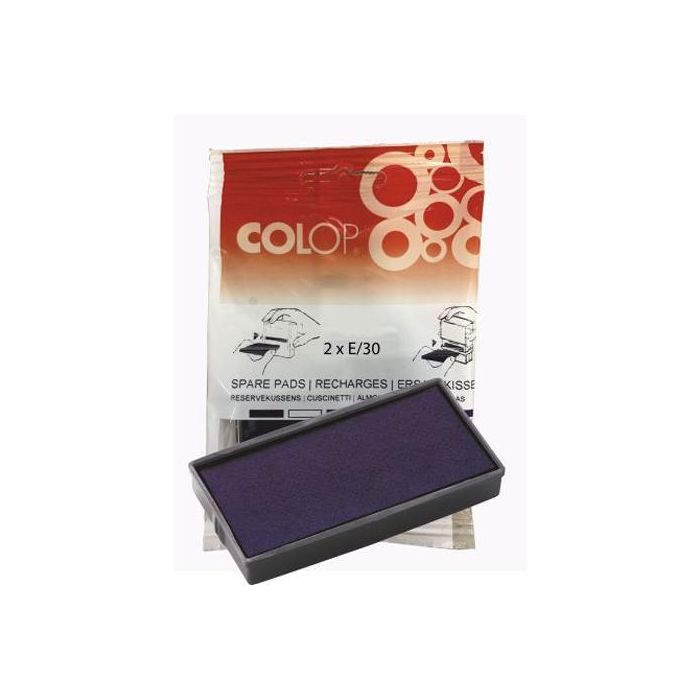 Colop Almohadilla E-30 Azul Blister -2U- Colop Almohadilla E-30 Azul Blister -2U-
